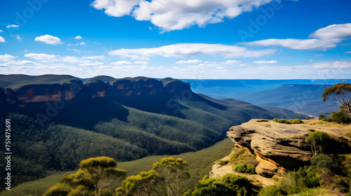 Picturesque Panorama of Blue Mountains: An Odyssey into Wilderness and Serenity