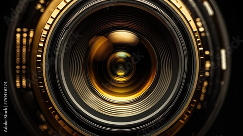 Diaphragm of camera lens aperture