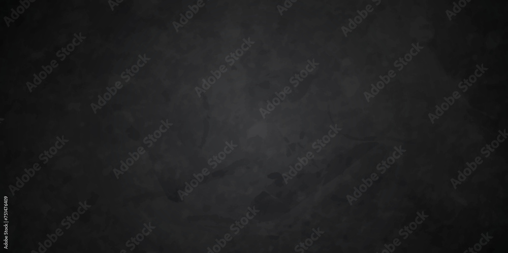 Fototapeta premium Black grunge abstract background.White dust and scratches on a black background. Distressed Rough Black cracked wall slate texture wall grunge backdrop rough background.