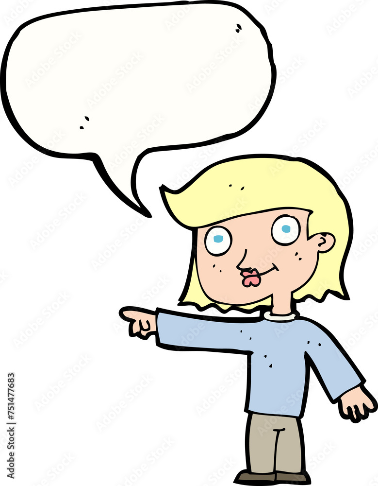 cartoon pointing person with speech bubble cartoon pointing person with speech bubble