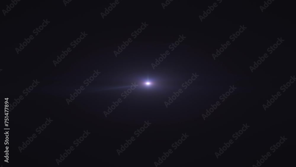 Set of optical lens flares shine burst animation on black abstract background Set of optical lens flares shine burst animation on black abstract background