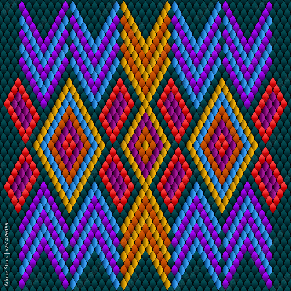 seamless knitted pattern seamless knitted pattern