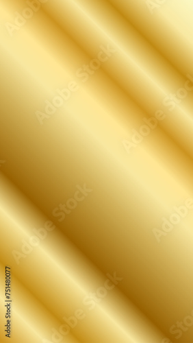 Vector gradient gold background. Elegant, shiny, metallic and golden gradient background.