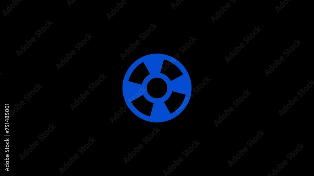 Support help icon Animation with transparent background Support help icon Animation with transparent background