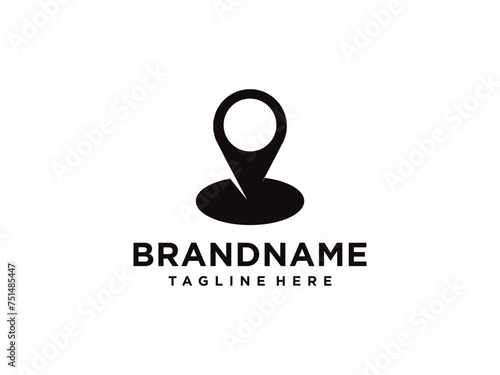 Mark logo, Location icon,Map logo for maps google maps, sign, route, position, symbol and vector logo