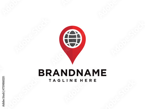 Mark logo, Location icon,Map logo for maps google maps, sign, route, position, symbol and vector logo