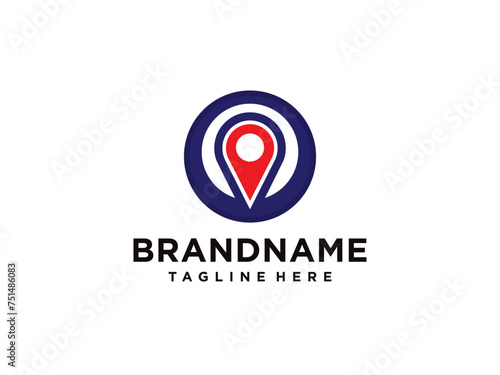 Mark logo, Location icon,Map logo for maps google maps, sign, route, position, symbol and vector logo