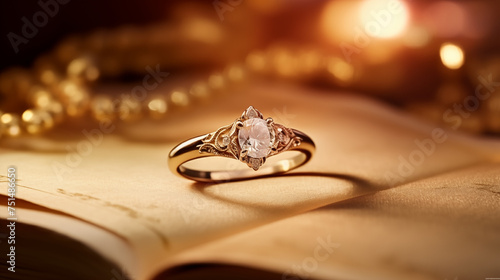 wedding rings with diamond  © GraphicXpert11