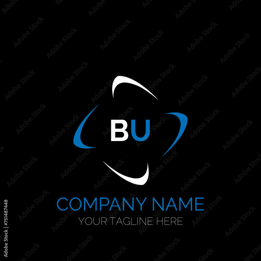 BU letter logo creative design. BU unique design. BU creative initials letter logo concept. BU letter logo design on black background. BU letter logo creative design. BU unique design. BU creative initials letter logo concept. BU letter logo design on black background.