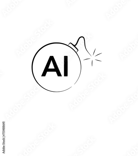 AI icons tell the meaning