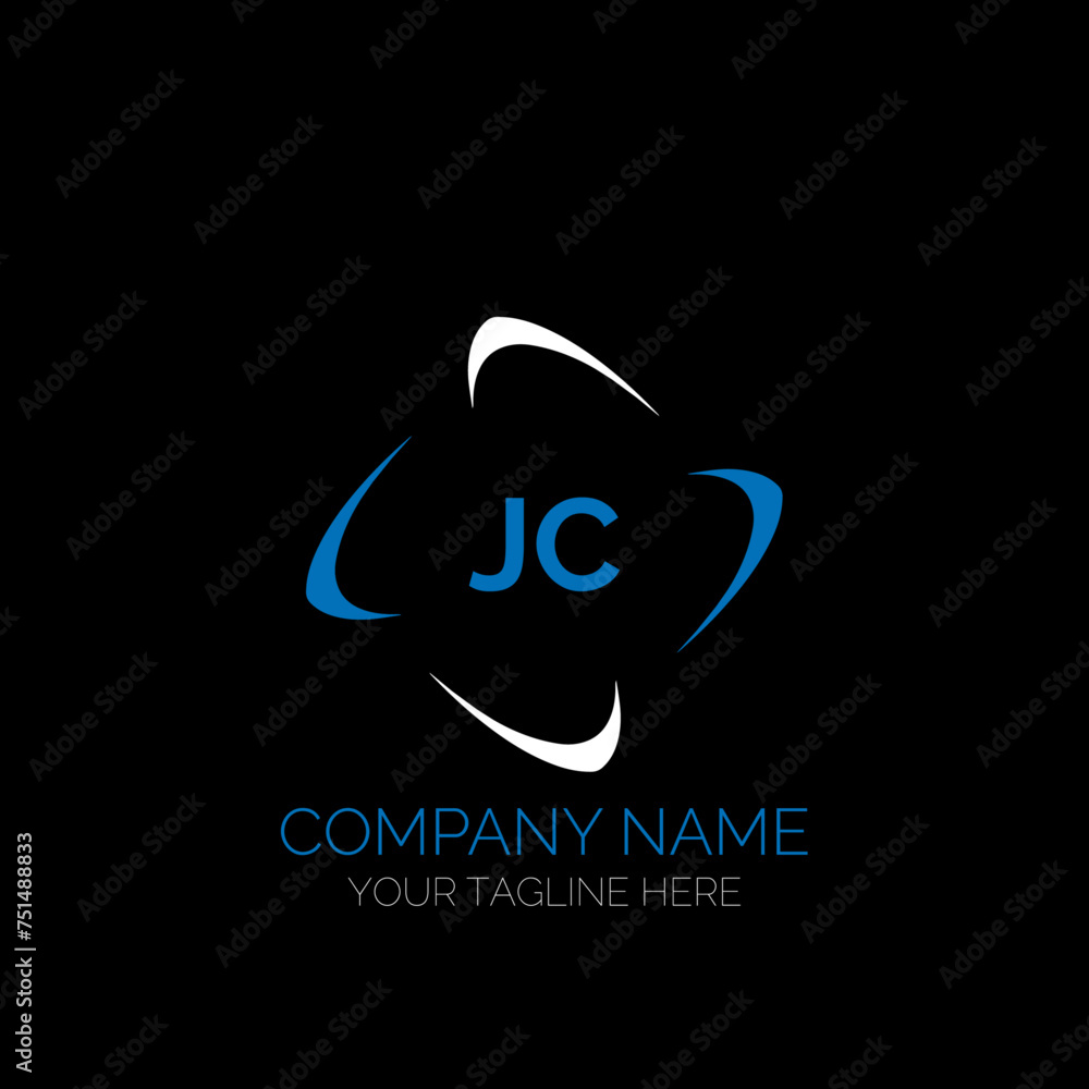 JC letter logo creative design. JC unique design. JC creative initials letter logo concept. JC letter logo design on black background. JC letter logo creative design. JC unique design. JC creative initials letter logo concept. JC letter logo design on black background.
