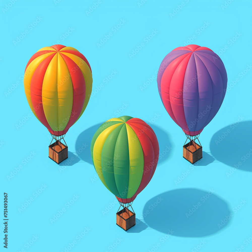 Obraz premium hot air balloon