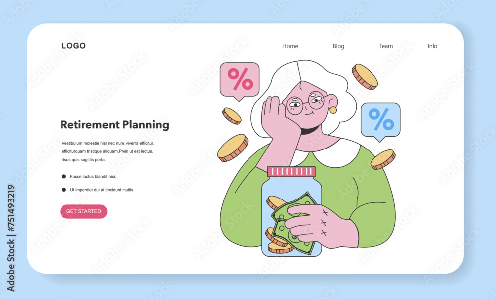 Saving for Education concept. Flat vector illustration. Saving for Education concept. Flat vector illustration.