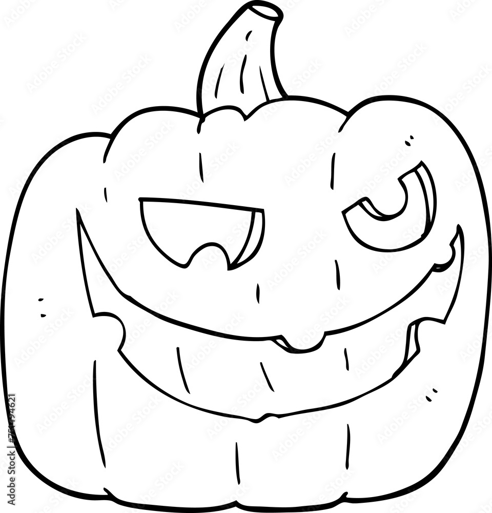 black and white cartoon halloween pumpkin black and white cartoon halloween pumpkin