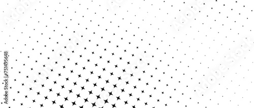 Stars Halftone Pattern
