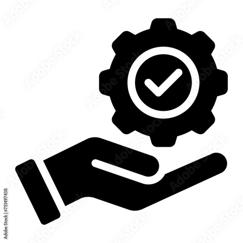 support glyph icon