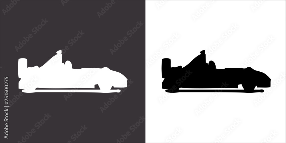 IIlustration Vector graphics of Formula1 icon