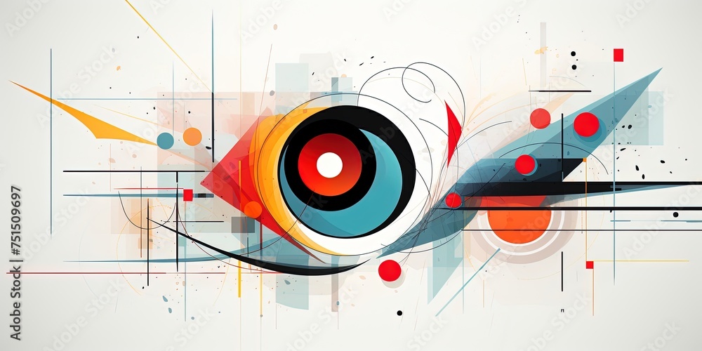 Obraz premium Modern Trendy Abstract Design