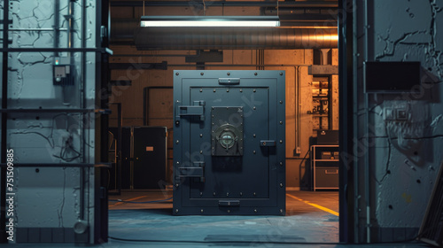 Large safe with high security