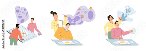Talk therapy vector illustration. Psychoanalysis delves into depths unconscious mind, revealing hidden aspects self Therapists provide valuable advice and assistance to support patients