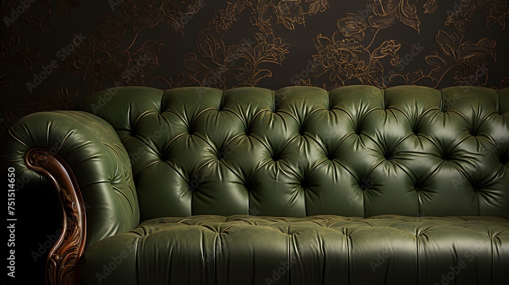 Obraz premium texture capitonné, généré par IA