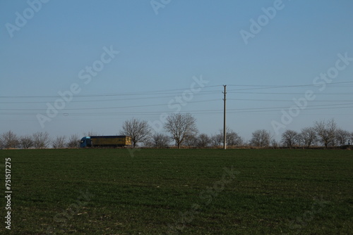 A house in a field