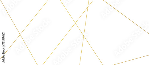 Random chaotic lines abstract geometric pattern. vector textrue 3d illustration. geometric design created using light gold digital net web line tecnology. white color in backdrop. 