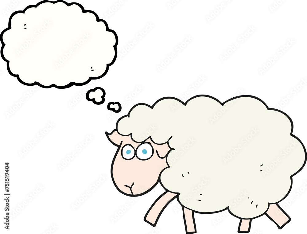 thought bubble cartoon sheep thought bubble cartoon sheep