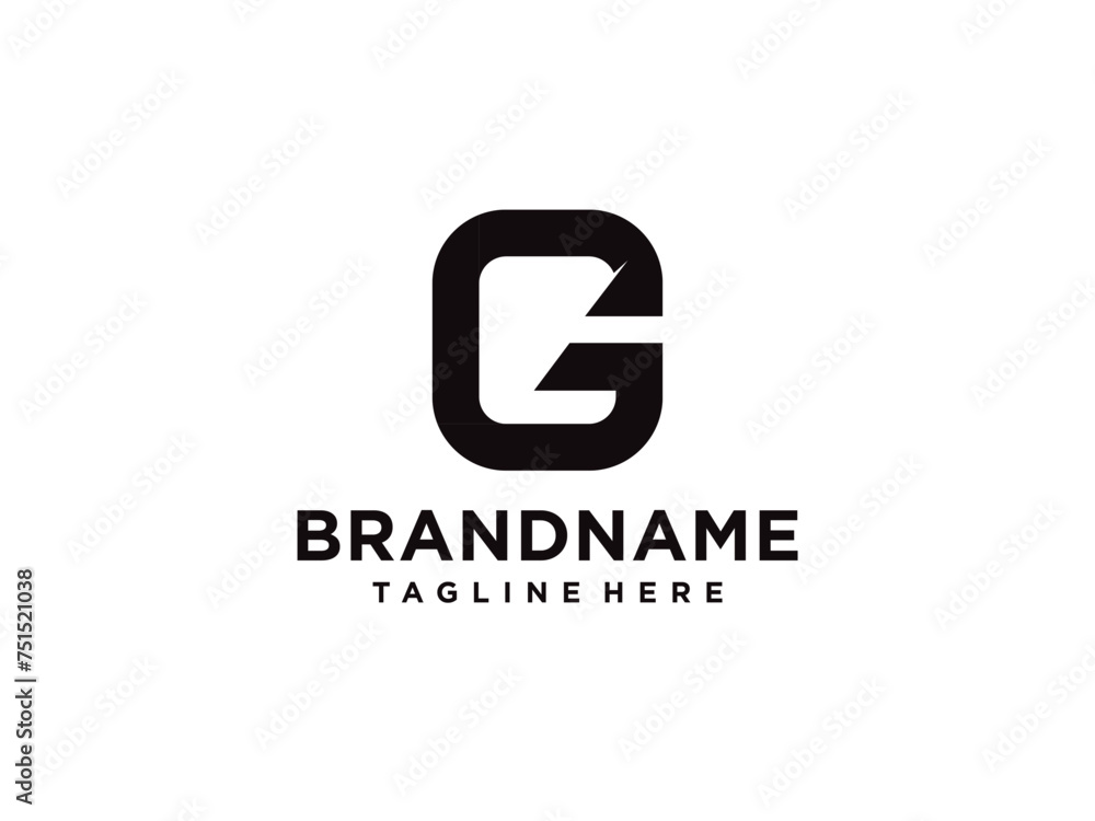 Letter G Modern Shape Logo Design Template Element Letter G Modern Shape Logo Design Template Element