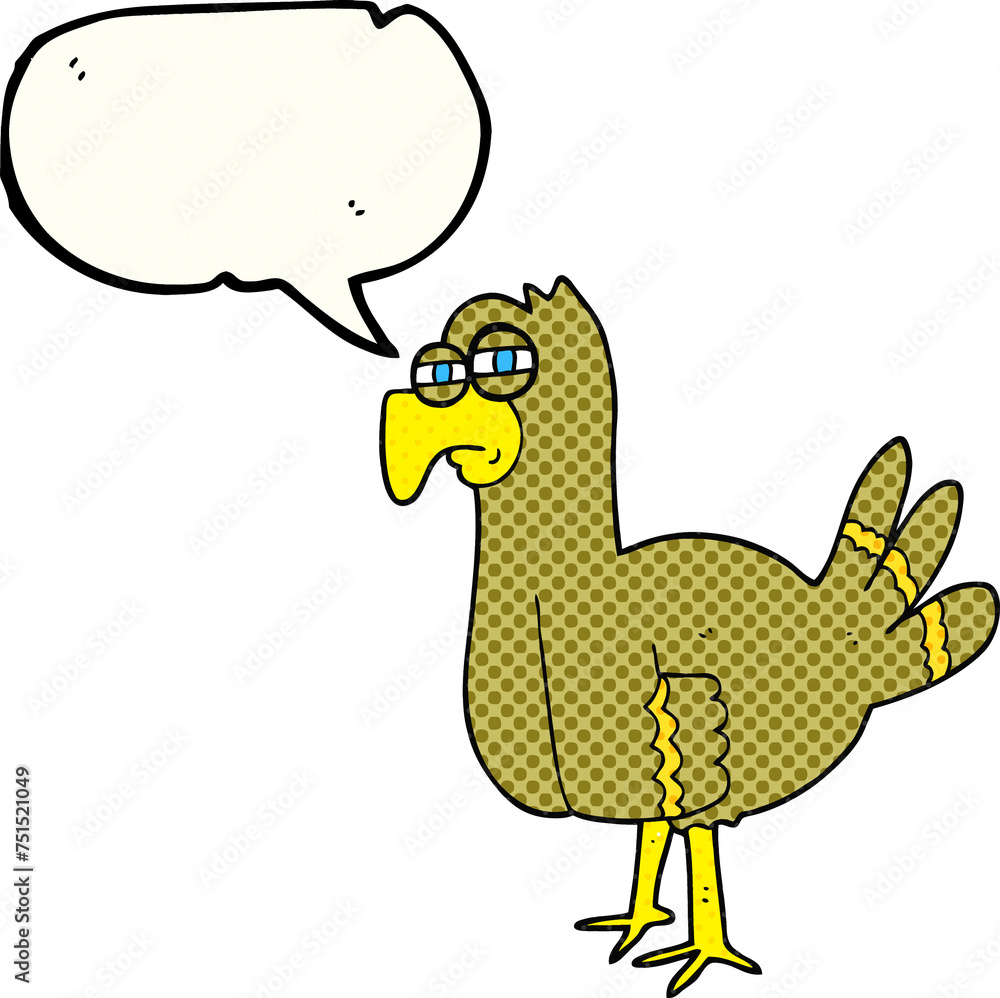 comic book speech bubble cartoon bird comic book speech bubble cartoon bird