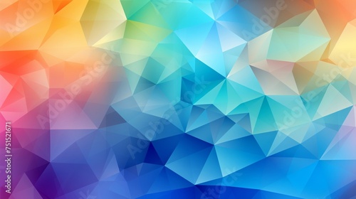 Colourful Abstract Geometric background