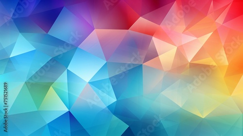 Colourful Abstract Geometric background