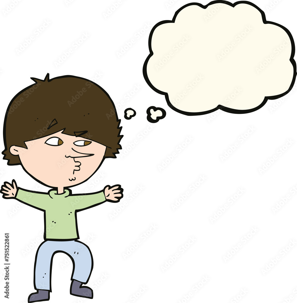 cartoon suspicious man with thought bubble cartoon suspicious man with thought bubble