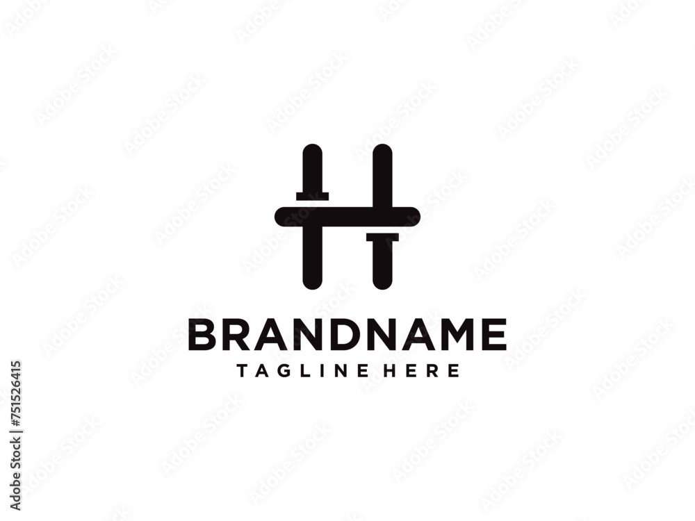 Letter H logo icon design template elements Letter H logo icon design template elements