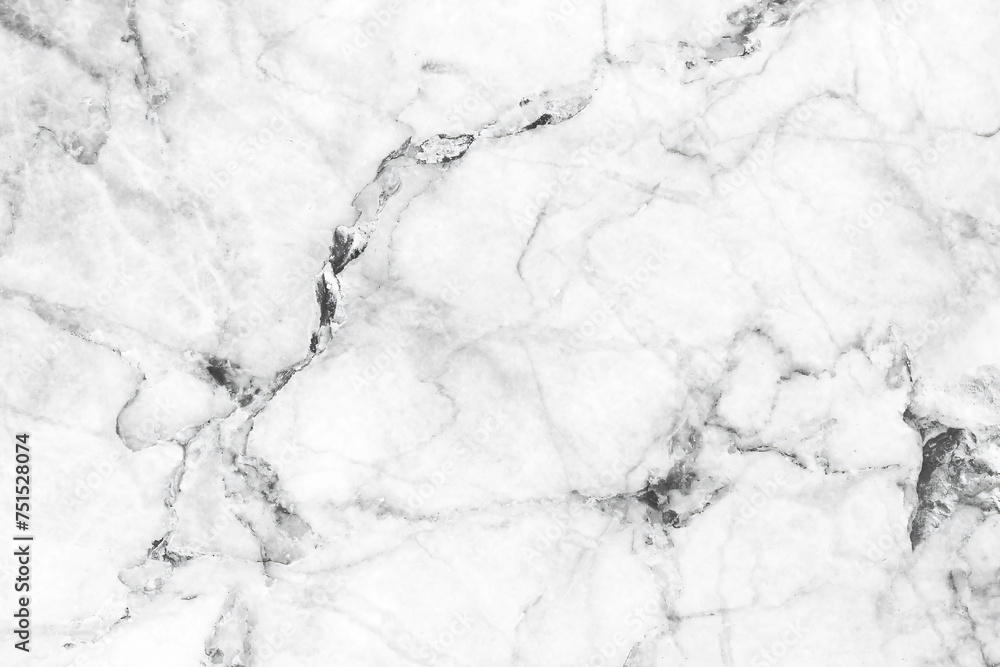 Obraz premium White marble texture background with grainy effect, white marble pattern for design elements and backgrounds, white marble background creative with ai.