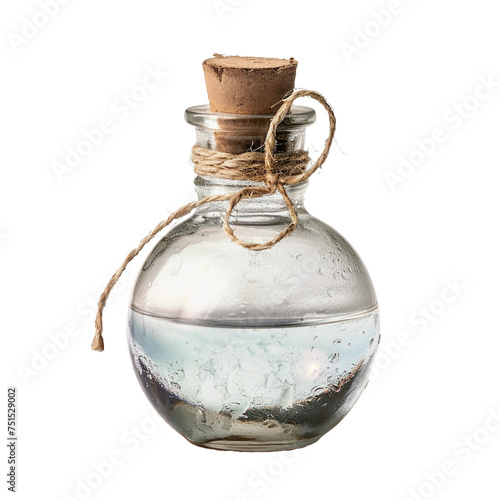 Potion of Invisibility, transparent background, isolated image, generative AI