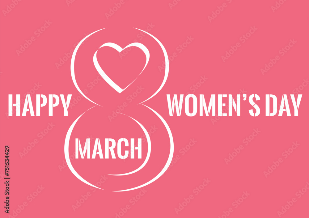 Paper style international women's day social media post template P8