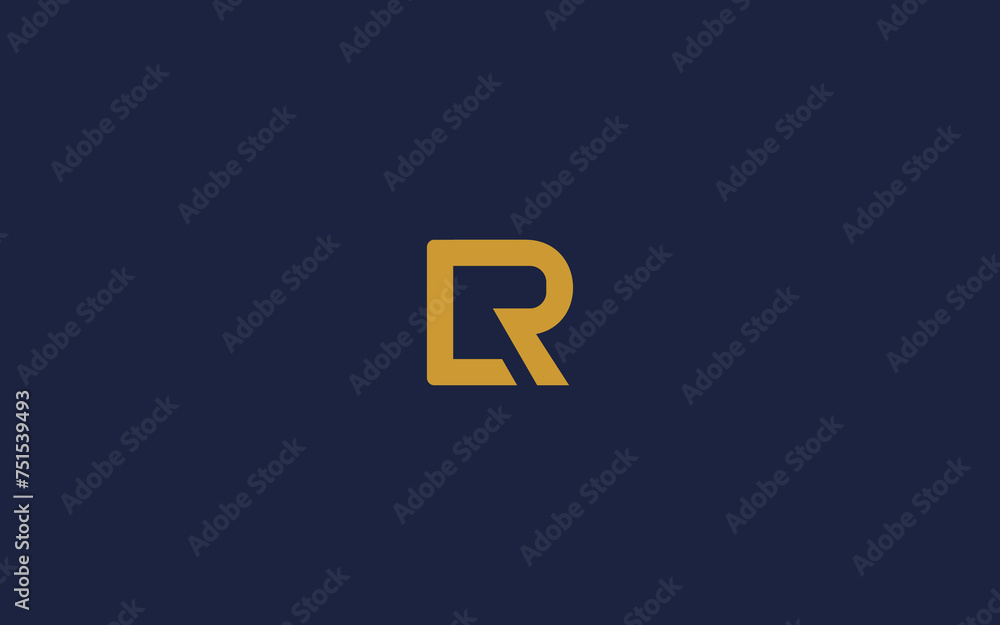 Obraz premium letter rl logo icon design vector design template inspiration