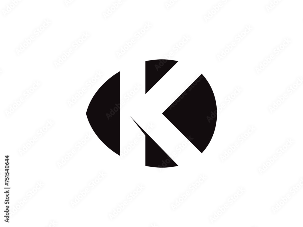 Letter K logo icon design template elements Letter K logo icon design template elements