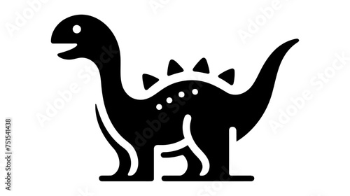 dinosaur icon Vector illustration on white background