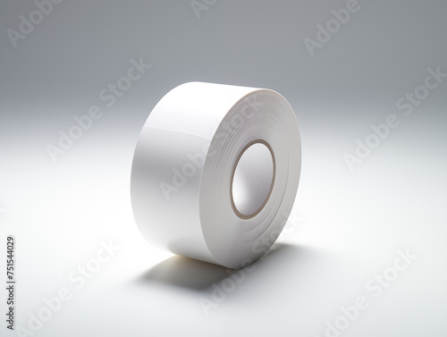 white roll tape mockup