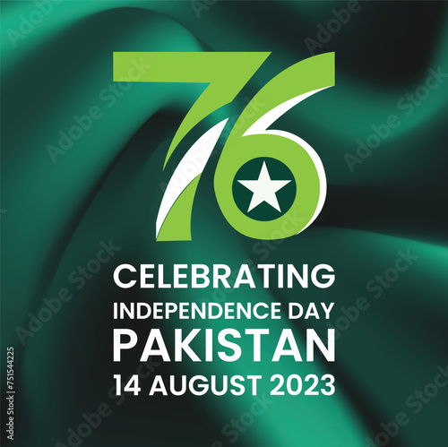 14 August 76 years Celebration of Pakistan Independence day