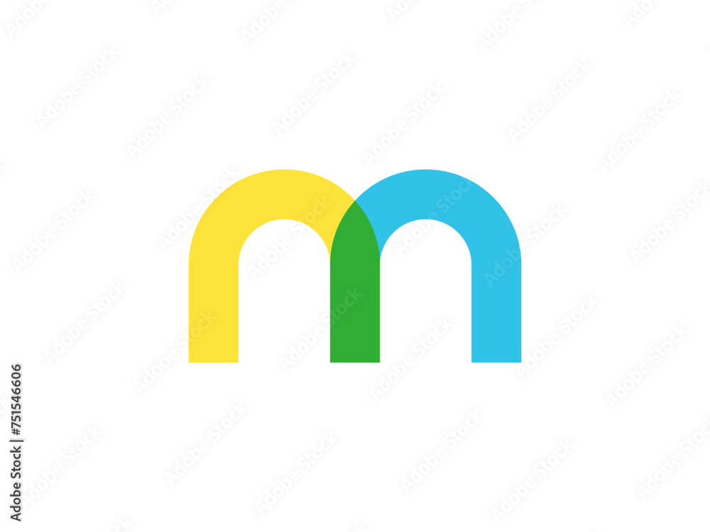 Letter M logo icon design template elements Letter M logo icon design template elements