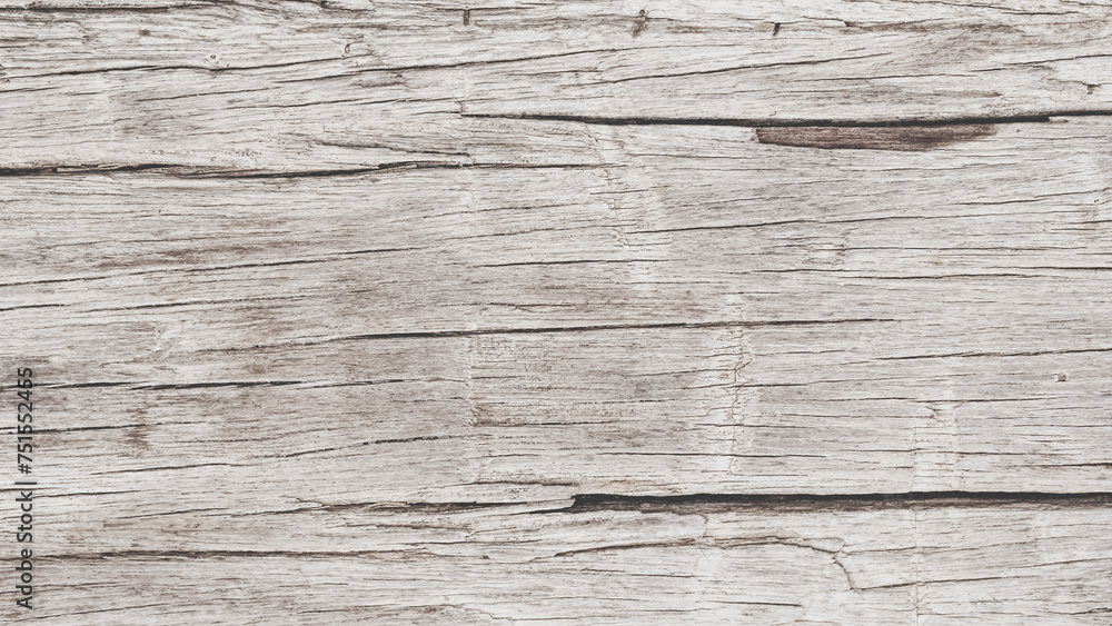 Naklejka premium Empty black and white (light gray) grain wood natural wall panel for abstract wood background and texture. beautiful patterns, space for work, vintage wallpaper, Close up.