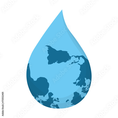 World Water Day Collection For Templet Element Design
