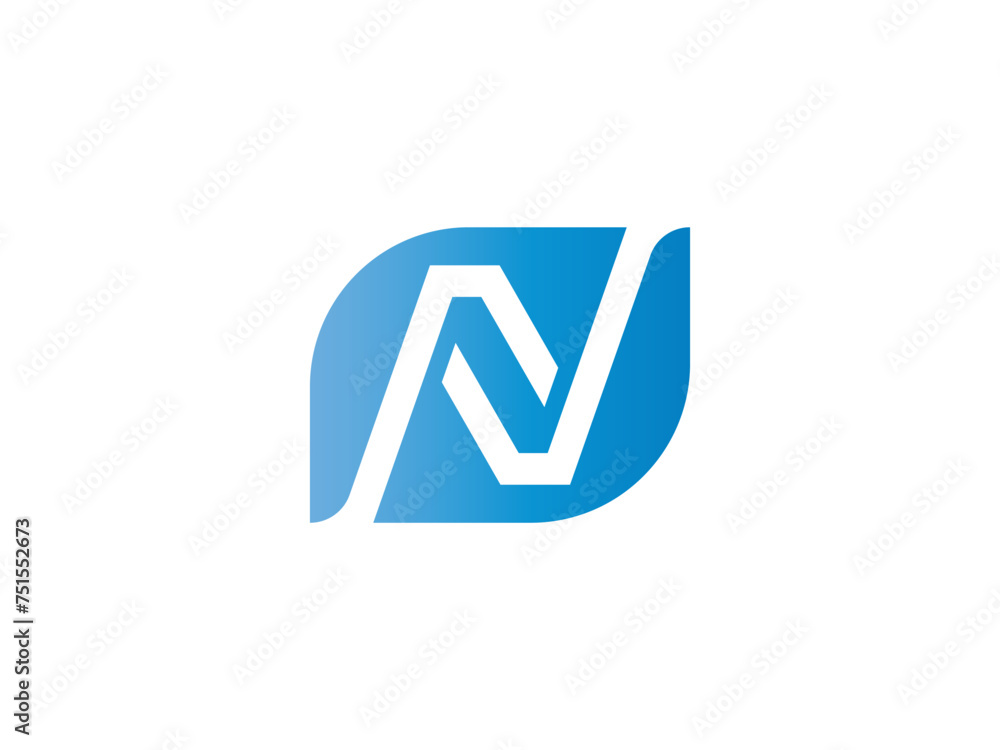 Letter N logo icon design template elements Letter N logo icon design template elements