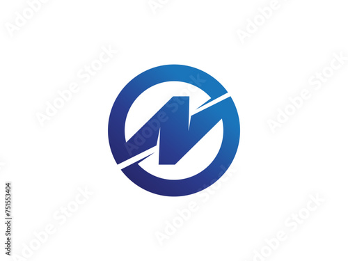 Free Download Letter N logo icon design template elements - GFXLoad