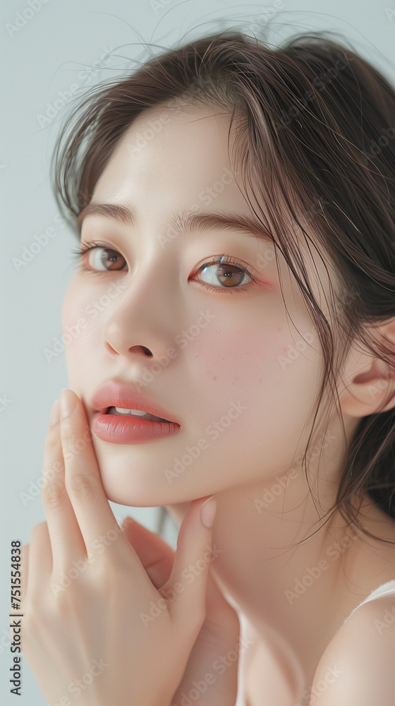 Generative AI
Cosmetic model Beautiful Korean woman Generative AI
Cosmetic model Beautiful Korean woman