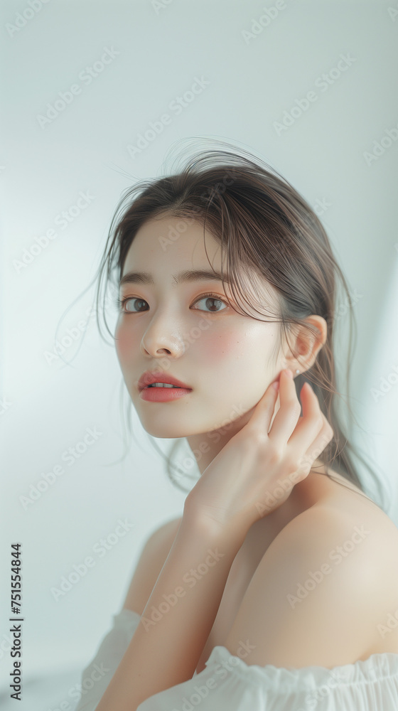 Generative AI
Cosmetic model Beautiful Korean woman Generative AI
Cosmetic model Beautiful Korean woman