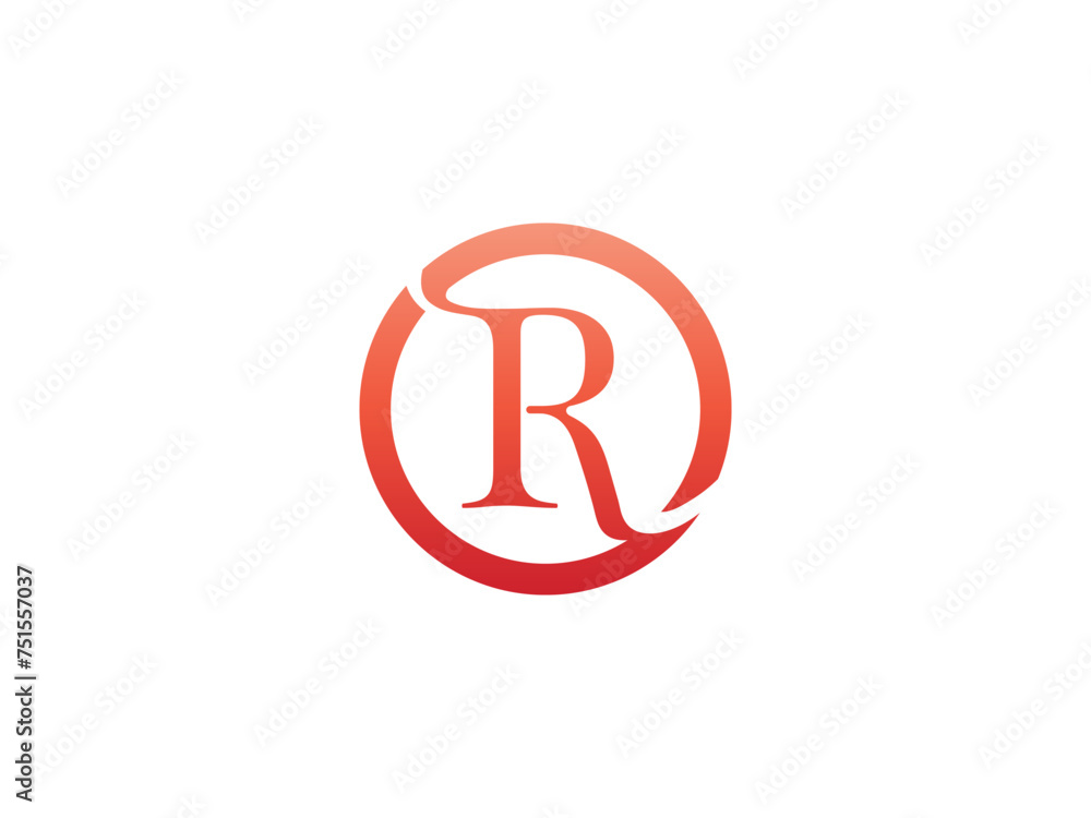 Letter R logo icon design template elements Letter R logo icon design template elements